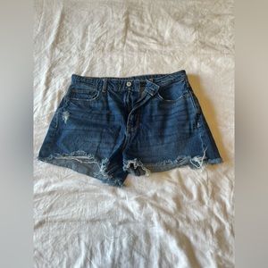American Eagle midi Tomgirl shorts.
